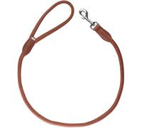 HUNTER Correa para Perros Redonda y Suave Canadian UP, Color coñac, Suave y Flexible, Correa de Mano, Correa de Mano, sostenible, Fabricada en Alemania, tamaño: 6/110