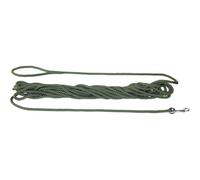 HUNTER Cuerda de rastreo, 4 m, pequeña, Verde | Cuerda de poliamida, correa de muñeca, para caza, entrenamiento y entrenamiento, color: negro, tamaño: 08/400