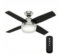 Hunter Dante Ventilador De Techo 112 cm Con Luz E27, 4 Aspas, 3 Veloc., 50628