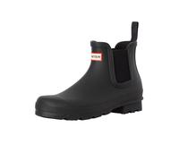 Hunter de los hombres Botas de agua Chelsea originales, Negro