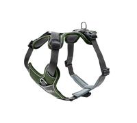 Hunter Divo Arnés verde y gris para perros