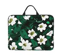 Hunter - Funda rígida protectora para portátil de 35.6 cm, diseño de pétalos florales