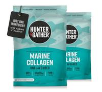 Hunter & Gather Colágeno Marino en Polvo 2 x 300g - Péptidos de Colágeno Hidrolizado Marino Puros Sin Sabor Premium para Cabello Piel Uñas Músculos