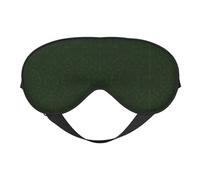 Hunter Green - Antifaz para dormir de seda sintética con diseño de pétalos florales - Relajación con correa elástica ajustable - Ideal para viajes y sueño profundo