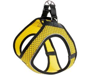 HUNTER Hilo Comfort BVB Arnés para Perro, con Malla 3D Reflectante, S-M, Amarillo