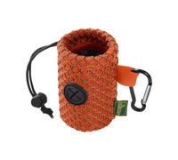 Hunter Hilo Porta Bolsas Naranja con Mosquetón para perros