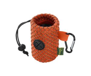 Hunter Hilo Porta Bolsas Naranja con Mosquetón para perros