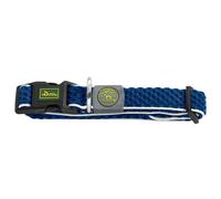 Hunter Hilo Vario Basic Collar azul para perros