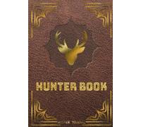 Hunter Journal - Premium Paperback - Deer Edition: Notebook with decorative lined pages and gold effect cover