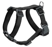HUNTER London Vario Rapid - Arnés para Perro | Arnés de nailon ajustable en 4 posiciones para perros pequeños y medianos, color negro, talla M