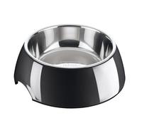 Hunter Melamina Cuenco para Perros 1400ML Negro Fácil De Limpiar Muy Duradero