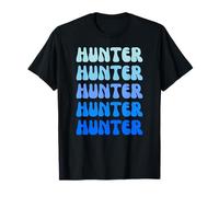 Hunter Name Minimalist Design Camiseta