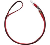 HUNTER Neopren Correa Ajustable para Perros, 1 x 200 cm, Color Rojo/Negro