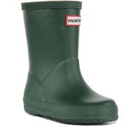 HUNTER Niños First Bebés/Niños Tirar En Botas de Agua en Verde Talla UK 5-1