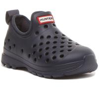 HUNTER Niños Original Ligero Goma Exterior Unisex Zapatos Azul Marino GB 5-11