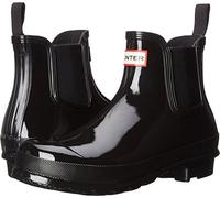 Hunter Original Chelsea Boots - Botas de Caucho para mujer, color, Schwarz (Black), 37