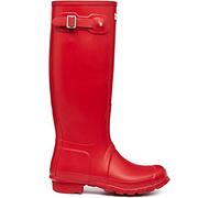 Hunter Original para mujer, grande, brillante, botas de regreso a casa- rojo - 38