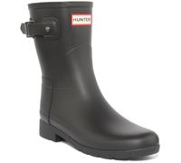 HUNTER Original Refinado Corto Ajustado Tobillo Mujer Botas Negro GB 3-8