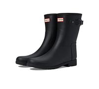 Hunter Original Refined Short Botas Mujeres Negro - 43 - Botas De Agua Shoes
