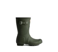 Hunter Original Short - Botas para mujeres, color verde (dark olive), talla 37 EU