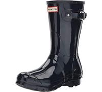 Hunter Original Short Gloss Wellington Boots - Botas de Caucho para Mujer, Azul (Navy), 40 - 41 EU