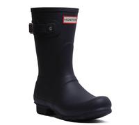 Hunter Original Short Mujer Goma Corto Lluvia Botas En Azul Marino Talla UK 3-8