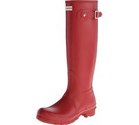 Hunter Original Tall - Botas de caña larga sin forro para mujer, Rojo Militar Rojo, 6 UK