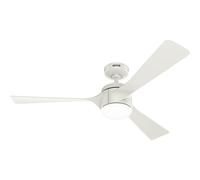 Hunter Rosedale Ventilador De Techo DC Con Luz LED, Blanco, Con Mando