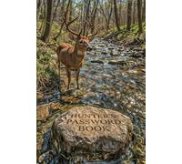 Hunter’s Password Book - Serene Woodland Scene | Secure Password Organizer with Large Print, Alphabetical Tabs & Deer Creek Cover
