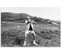 Hunter S. Thompson - Lienzo Decorativo Para Pared, Póster E Impresión Artística, Decoración Familiar Moderna, 50X70 Cm, Sin Marco
