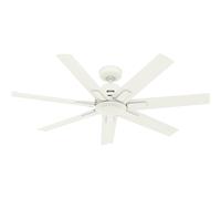 Hunter Sahira Ventilador De Techo Blanco Con Control Remoto 7 Aspas