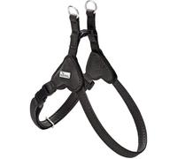 HUNTER Soho Mini - Arnés para Perros, Color Negro, Piel de Vacuno, Suave y Flexible, Suave al Tacto, Ligero, para Perros pequeños y Cachorros, Fabricado en Alemania, Talla: XXS-XS/1