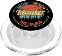 Hunter The Man The Myth The Legend Men Nombre Personalizado PopSockets PopGrip para MagSafe