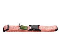 HUNTER Tripoli Vario Basic Collar para Perro, de Nailon, Reflectante, Cierre a presión, tamaño XS-S, Color Rosa Claro