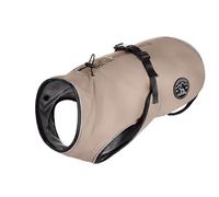 HUNTER Uppsala - Abrigo para Perro, 65 cm, Color Gris Pardo