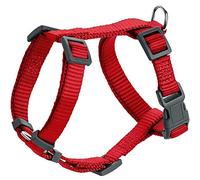 Hunter Vajilla London Vario Rapid | Arnés de nailon ajustable en 4 posiciones para perros pequeños y medianos, color rojo, talla XXS/3