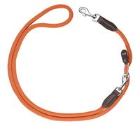 HUNTER Vario-Correa para Perros Freestyle, Color: Naranja, Longitud Ajustable, Resistente y Antideslizante, Resistente a la Intemperie y fácil de Limpiar, día a día y el Entrenamiento