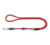 HUNTER Vario-Correa para Perros Freestyle, Color: Verde Oscuro, Longitud Ajustable sin Niveles, Resistente y Antideslizante, Resistente a la Intemperie y fácil de Limpiar, día a día y