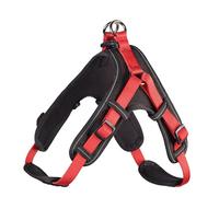 HUNTER Vario Quick - Arnés de Neopreno, Mediano, 55-70 cm, 15 mm, Rojo/Negro