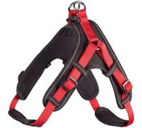 HUNTER Vario Quick Arnés de Neopreno (Talla X), 38-45 cm, 15 mm, Rojo/Negro
