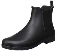 Hunter - W Org Refined Chelsea, Botas de Agua Mujer, Negro (Black), 40 EU