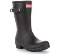 HUNTER WFS2353RMA-BLK Corto Tri Color Goma Mujer Botas Negro GB 3-8