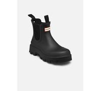 Hunter Womens Elements Elastic Chelsea Boot 36 Negro