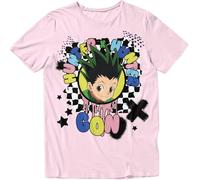 Hunter x Hunter Anime Manga Gon Men's and Women's Short Sleeve Tees, Unisex T-Tshirts Camisetas y topss(Medium)