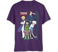Hunter x Hunter Anime Manga Group Kanji Men's and Women's Short Sleeve Tees, Unisex T-Tshirts Camisetas y topss(Medium)
