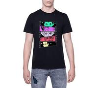 Hunter X Hunter Full Gang Camiseta De Los Hombres Manga Corta Negro T-Shirt Men Black tee XL