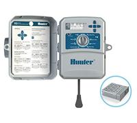 Hunter X2-401-E - Controlador para ordenador de riego, dispositivo de control, 24 V, compatible con WiFi