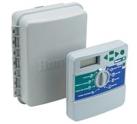 Hunter XC-801i - Programador de riego a Pilas, 8 Estaciones, para Interior