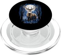 Hunters Deer Hunting Big Whitetail Buck PopSockets PopGrip para MagSafe