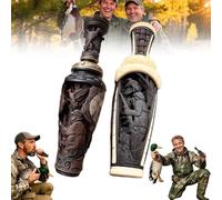 Hunter'S Legacy Decorative Duck Call - Intricate Hand-Carved Style Waterfowl Sculpture - Collectible Hunting Keepsake for Dad Grandpa - Retro Man Cave Office Desk Decor(Mix)